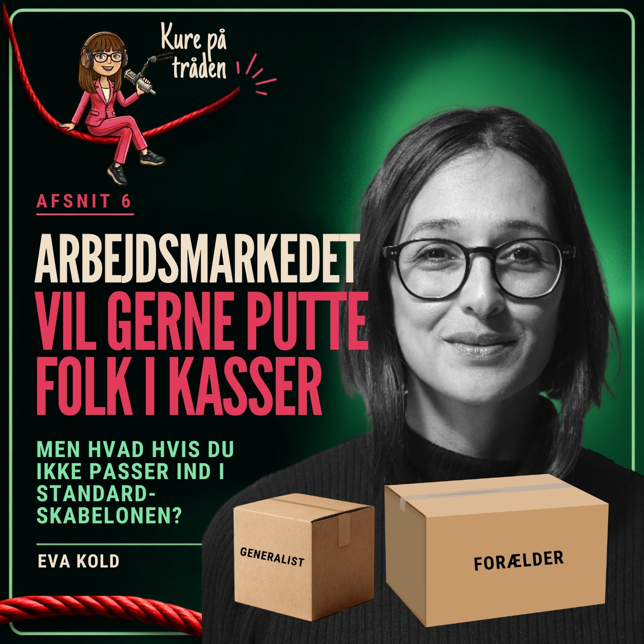 Portræt af Eva Kold
