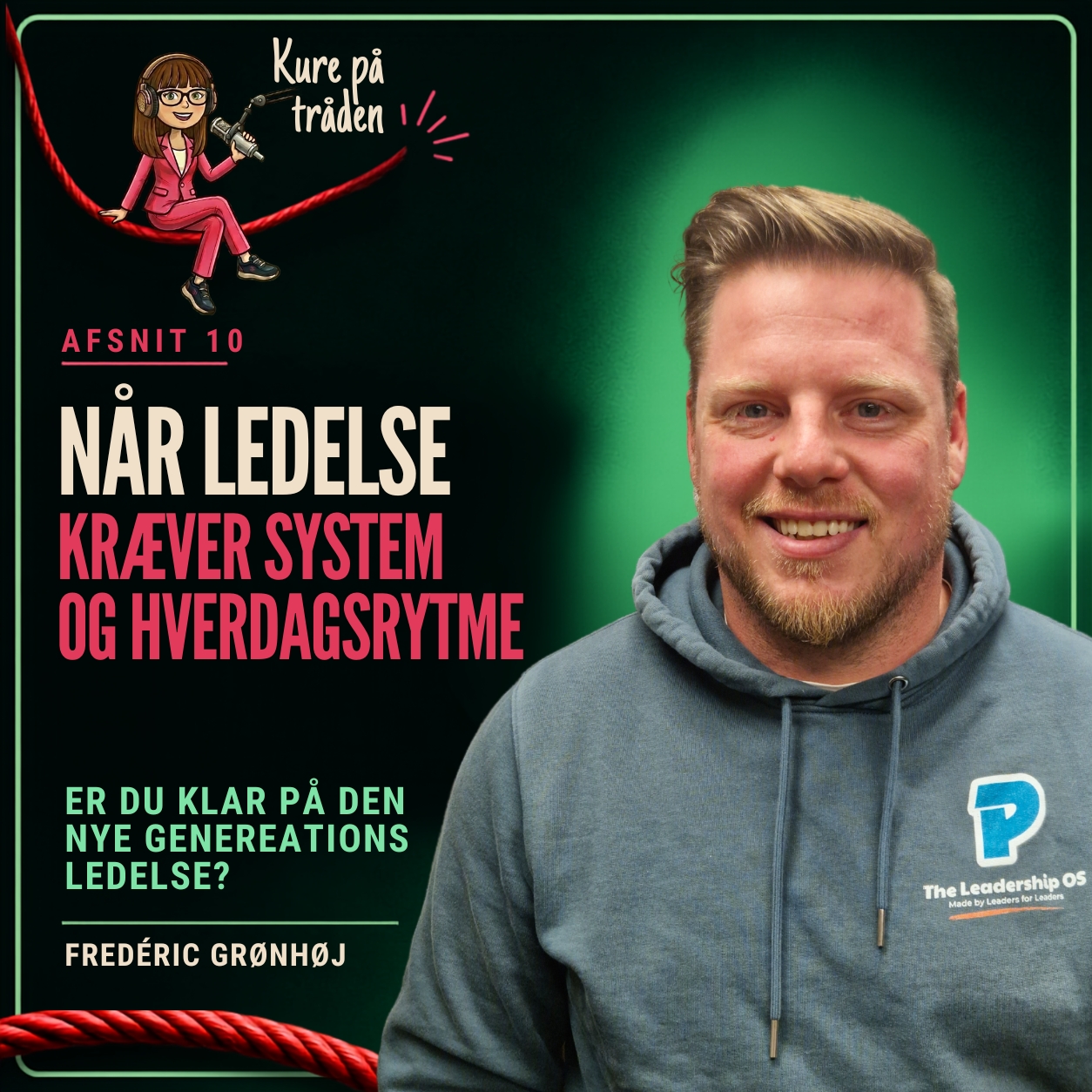 Portræt af Fredéric Grønhøj